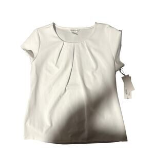 NWT Liz Claiborne White Shirt Womens M